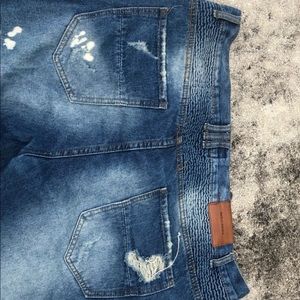 Decibal biker jeans
